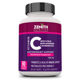 Zenith Nutrition Vitamin C with Rosehips & Citrus Bioflavonoids, 500mg - 60 Veg caps