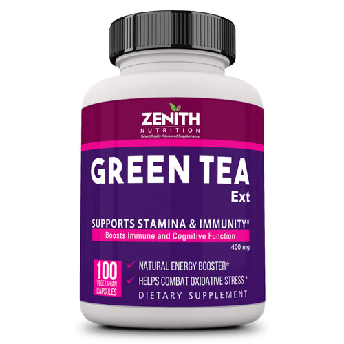 Zenith Nutrition Green Tea Extract 400mg -100 Veg caps