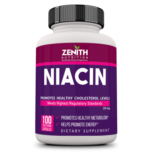 Niacin / Vitamin B3- 100 Veg caps
