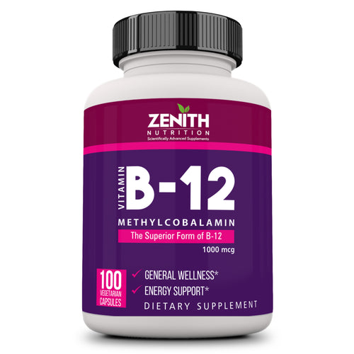 Methylcobalamin/Vitamin B12 - 100 Veg caps