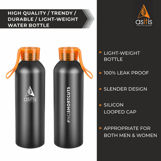 AS-IT-IS Nutrition High Quality / Trendy / Durable / Light-Noshortcuts Water Bottle (750 ml)