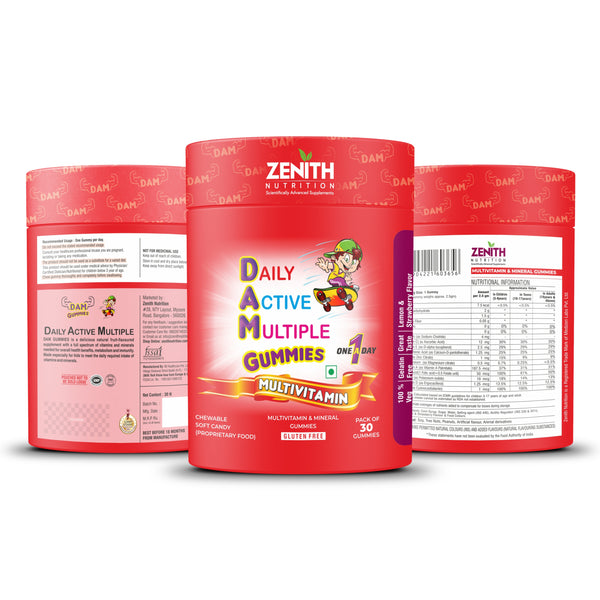 Zenith Nutrition Daily Active Multiple Gummies - 30 Count