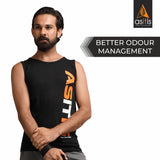 AS-IT-IS Sports T-Shirt for Performance , Sleeveless & Cotton-made