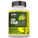 Zenith Nutrition FabSlim - 60 Capsules | KETO | Supports Weight Loss | Promotes Fat Burning | Supports Appetite Control