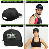 Zenith Sports Cotton Solid Cap For Gym & Casual Use