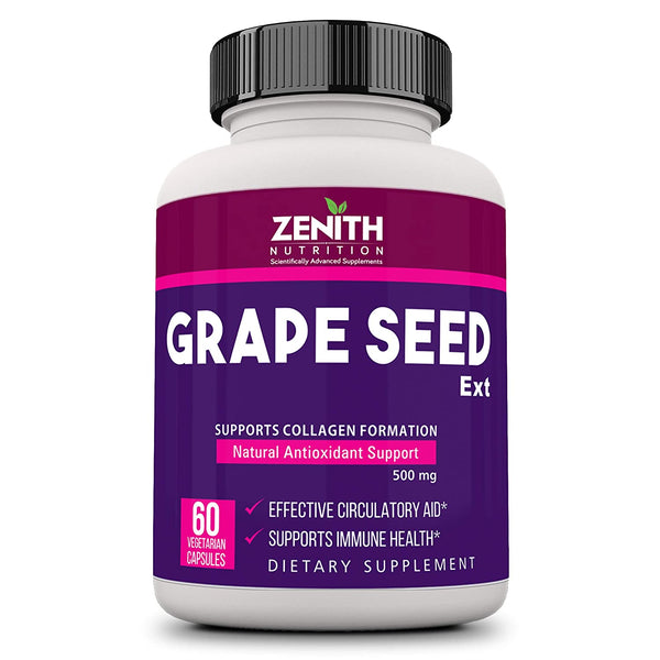Grape Seed Extract 500mg - 60 Veg caps
