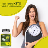 Zenith Nutrition FabSlim - 60 Capsules | KETO | Supports Weight Loss | Promotes Fat Burning | Supports Appetite Control