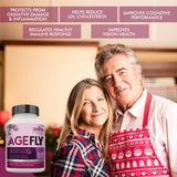 AgeFly - 60 Veg caps (Best Anti Aging Supplement in India)